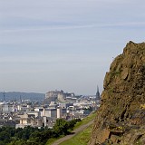  Edinburgh Castle and the Crags