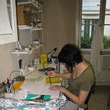  Nienke measuring worms, Paris